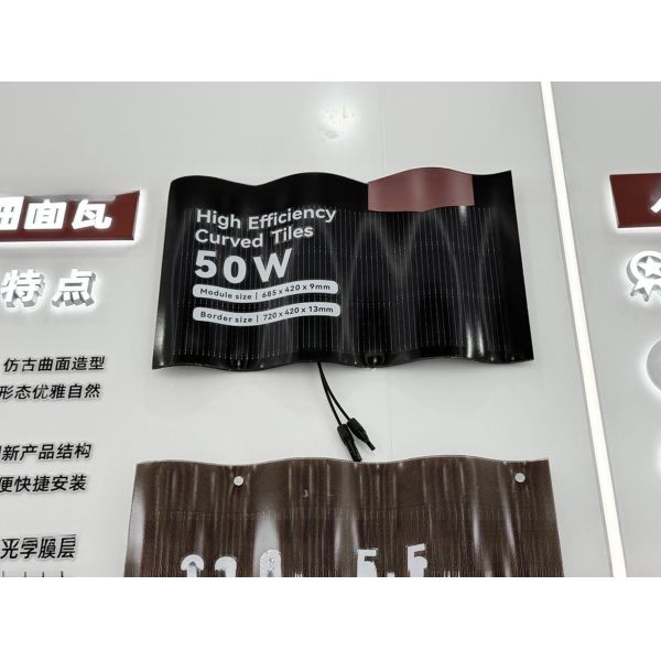Solar Floor Tile Double Glass 30W Solar Panel Solar Energy Roof Tiles for Building Roof Construction