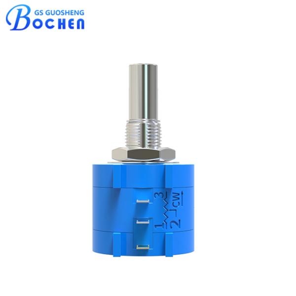 Wirewound Element Type 3590S Potentiometer with 10 Turns and Nominal Resistance of 100Ω-100KΩ