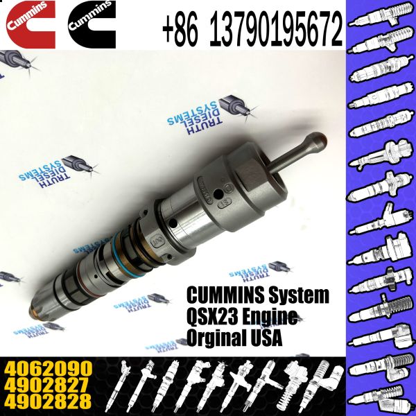4088431 Genuine Diesel Engine Common Rail QSX60 Fuel Injector 4076533 4902827 4062090 4077076