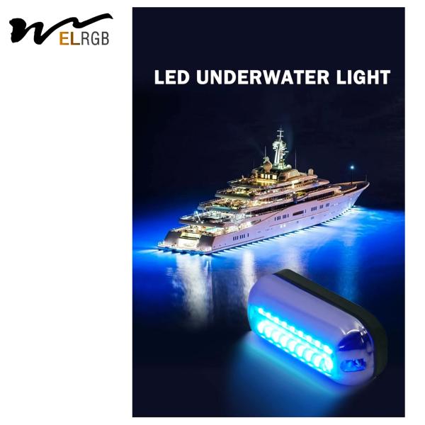 IP68 Oceano LED Luzes subaquáticas LED Luzes marítimas Luzes de barco