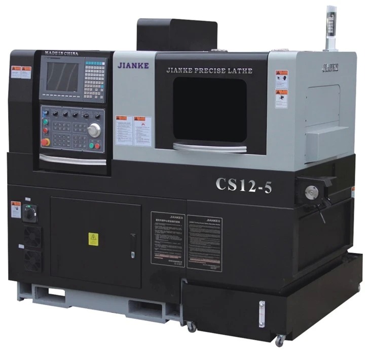 CS12-5-Swiss type CNC lathe /longitudinal CNC lathe/ sliding headstock lathe/5 AXIS