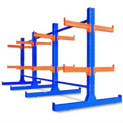 Powder Coating Customization Heavy Duty Cantilever Racks With Single / Double Side
