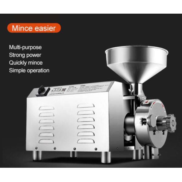 produtividade alta de aço inoxidável da máquina de moedura da grão do arroz 3600W 80kg