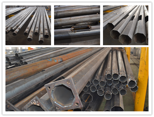 улица стальное общего назначения Поляк толщины 10m 3mm солнечная с одиночной рукояткой для освещения парка