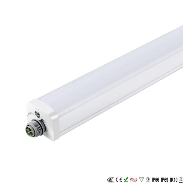 O anti tubo impermeável UV do diodo emissor de luz IK10 ilumina a luz do tubo do diodo emissor de luz 40W branca
