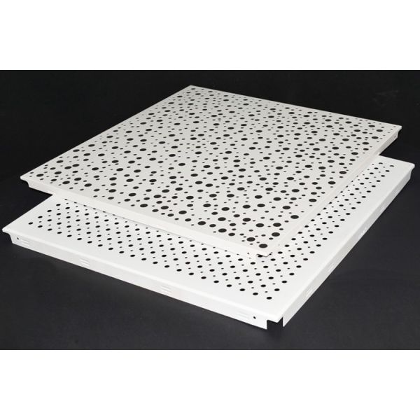 Увольняйте & намочите зажим доказательства квадратный в плитках потолка с покрытым порошком