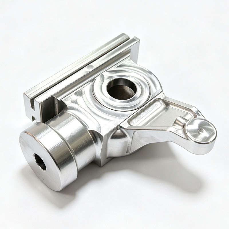 Custom  CNC Milled 6061-T6 Aluminum Quick Release Clamp Bracket with ±0.005mm Tolerance