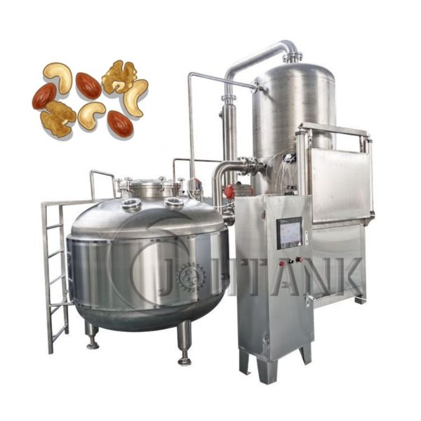 Machine de friteuse de vide d'acier inoxydable pour le casse-croûte d'aliments