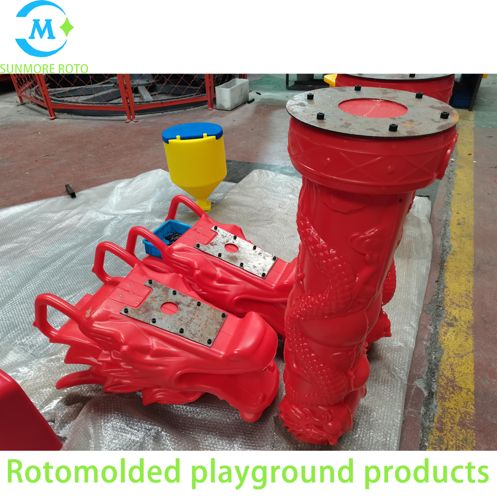 Precision CNC Machined Rotomould Die for Plastic Tap, Rotational Molding Tap Mould