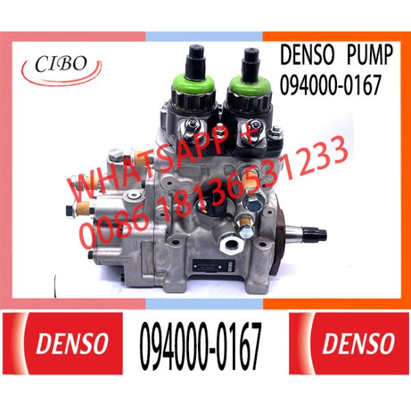 Diesel injection pumps engine spare parts 094000-0167 8-94392713-6 high pressure fuel pumps