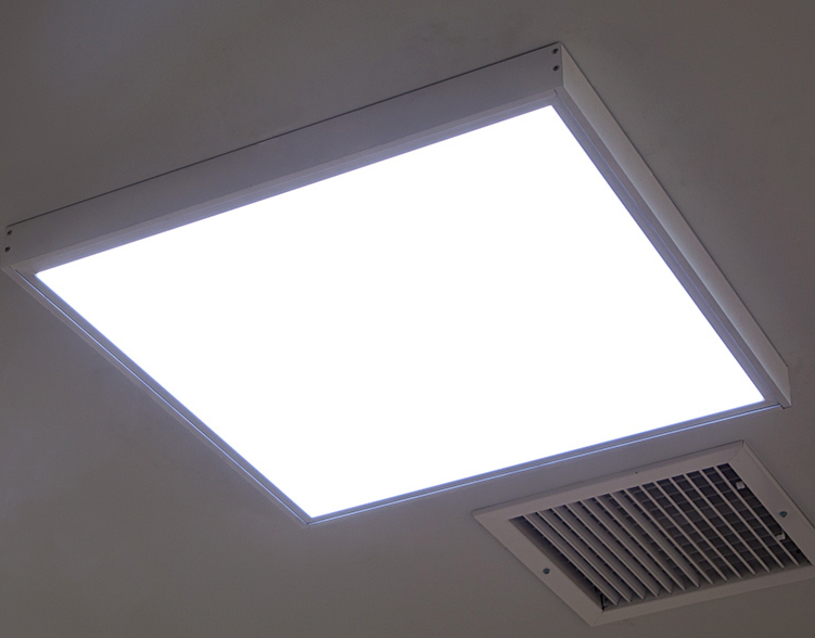 Square / Rectangular LED Ceiling Light Panels Commercial Surface Mount Panel Light