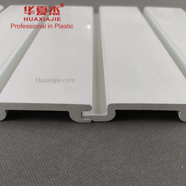 Smooth High Glossy Pvc Slatwall Panel For Home Interior