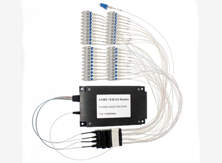 Тип коробки ABS модуля Mux/Demux 40ch 100G AAWG AWG C-диапазона 40-CH 100GHz Athermal