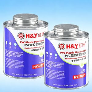 Medium Viscosity Pvc Plastic Pipe Solvent Cement Pvc Glue For Pipes Components
