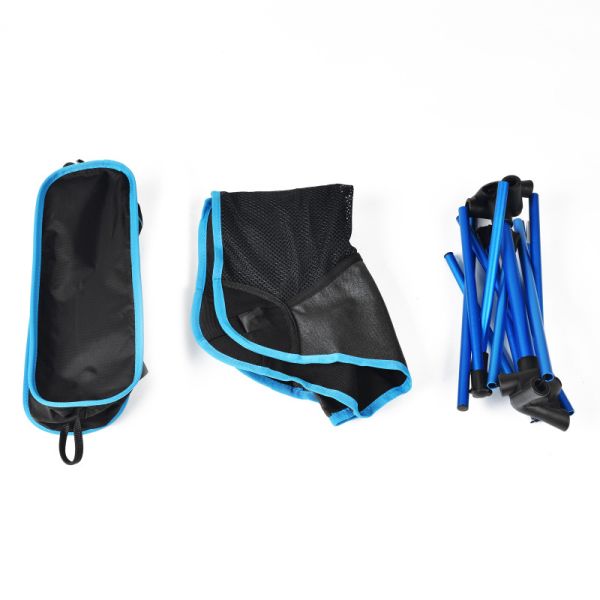 Outdoor Camping Folding Chair with Oxford Fabric Material and Customized Request