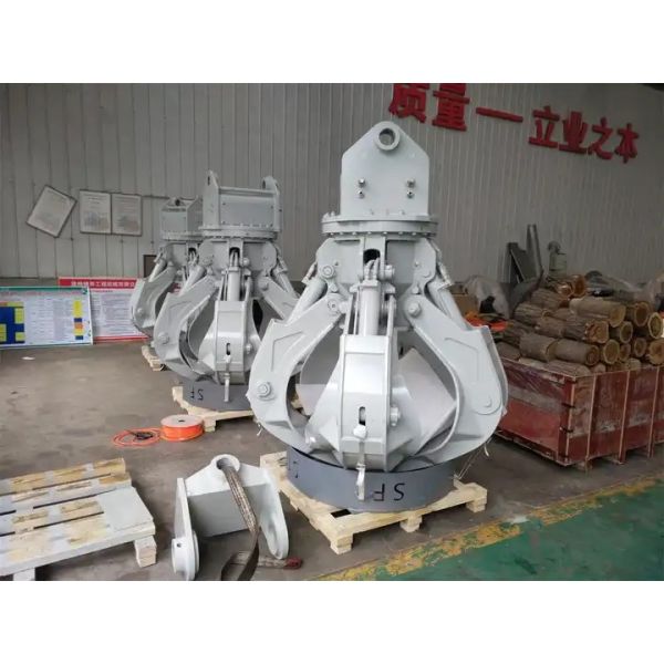 Высокоэффективный экскаватор Оранжевая кожура сцепление лом железный сцепление для 20-тонного экскаватора