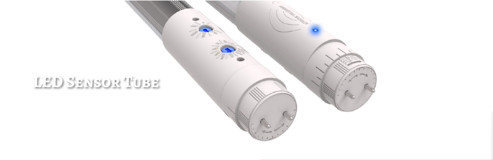 Motion Sensor LED Tube Light 900mm 15W Adjustable Radar Sensor for Corridor