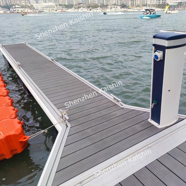 Barco de flutuação de Jet Ski Dock Pontoon Marina Gangway da plataforma da liga de alumínio