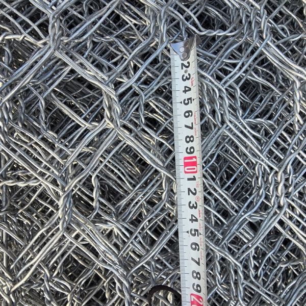 2X1X1mm Hexagonal Hole Size Gabion Box Price for Flood Control Projects