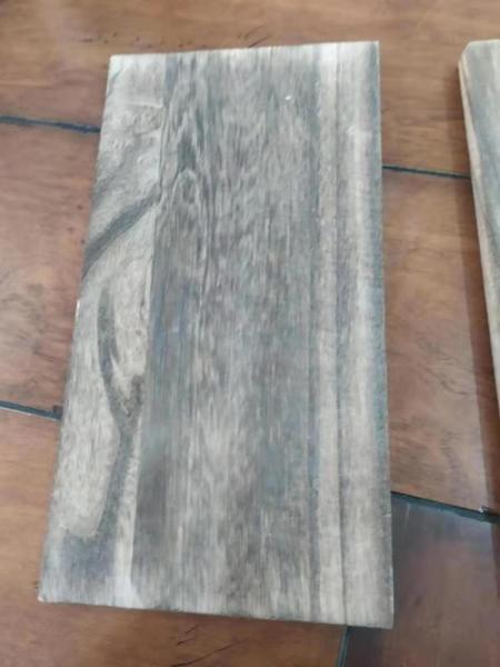 Vintage Home Decor Heat Wood Burnt Rustic Paulownia Wood Boards in Modern Design Style