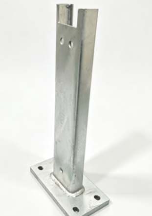 High Toughness Zinc Coating U Channel Guardrail Post Anti Rust