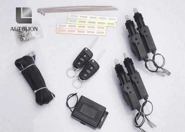 Durable Car Security System , Remote Central Locking System With 4 Power Door Lock Actuator