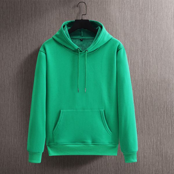 Блузи Сублимация Большой 400 г хлопчатобумажный свитер Премиум тренировка Простая уличная одежда Мужские капусты и свиты