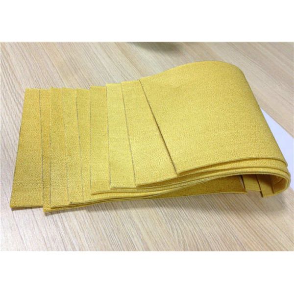 Anti Oxidation Needle Felt Filter Cloth 125mm P84 Irregular Leaf Shaped Section