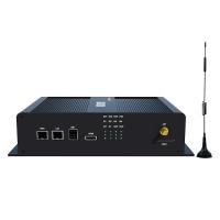 Protocolo computacional de Bacnet de la ayuda de la entrada del borde del carril RJ45 del estruendo con ROJO del nodo