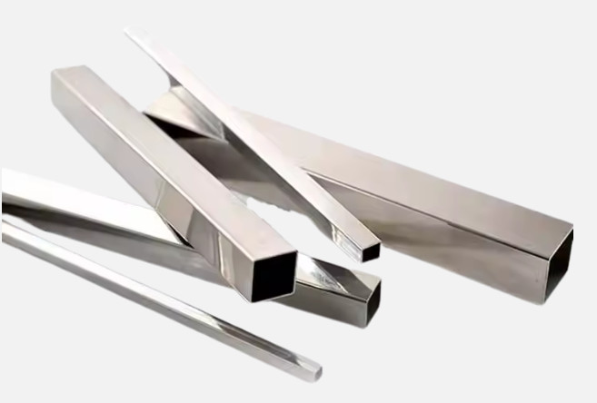 Mirrored Rectangular Stainless Steel Tube Thickness 1.7mm 316 Stainless Square Tube