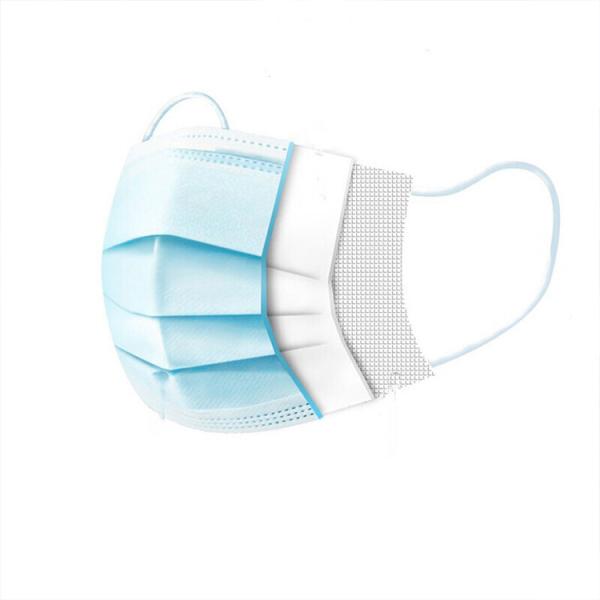 Non-Woven 3 Layers Civil Dust Safty Disposable Face Mask With Fast Delivery Time