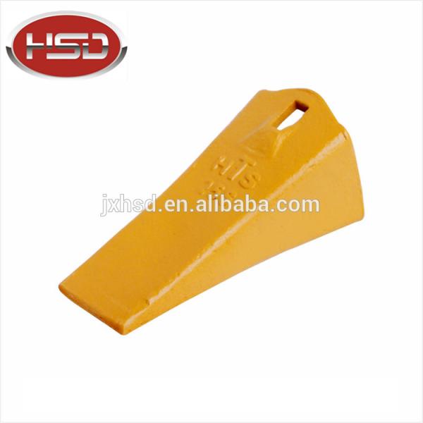 Peças sobressalentes de mini escavadeiras para escavadeiras Dentes de balde de escavadeira / dente EX60 25S para escavadeiras Hitachi