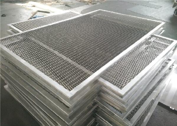 Durable Decorative Aluminum Mesh , Lightweight Stainless Steel Diamond Wire Mesh