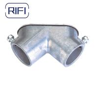 1 / 2 pulgadas EMT Accesorios de conducto Material de zinc personalizado EMT tira Codo