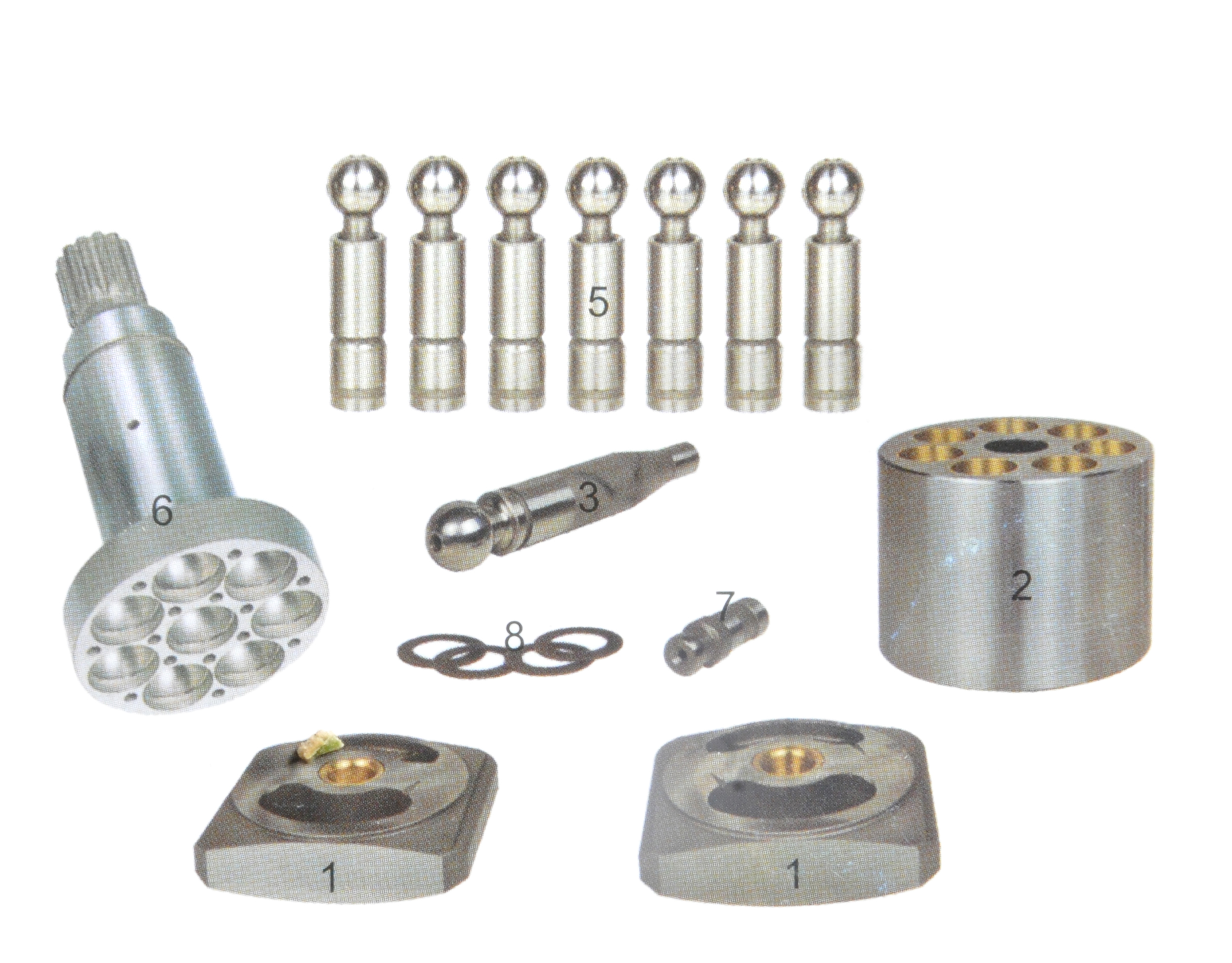 MAG-33 ZX55 ZX60 Construction Machinery Parts Excavator Hydraulic Spare Parts