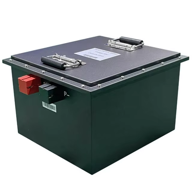 Автономный мобильный робот Lifepo AGV Батарейные комплектующие системы 48V 105AH