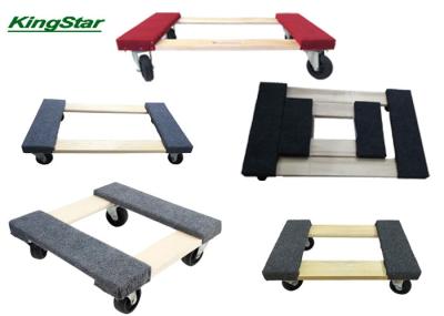 Carpet End Heavy Furniture Dolly With Open Deck Heavy Duty Capacity 1000lbs