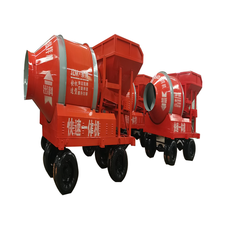 1000L Ready Mix Concrete Mixer Mud Cement Mixer Truck Yellow