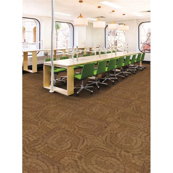 Hotel Commercial Carpet Tiles 57033000 Hs Code 20 Pcs Per Carton Packing