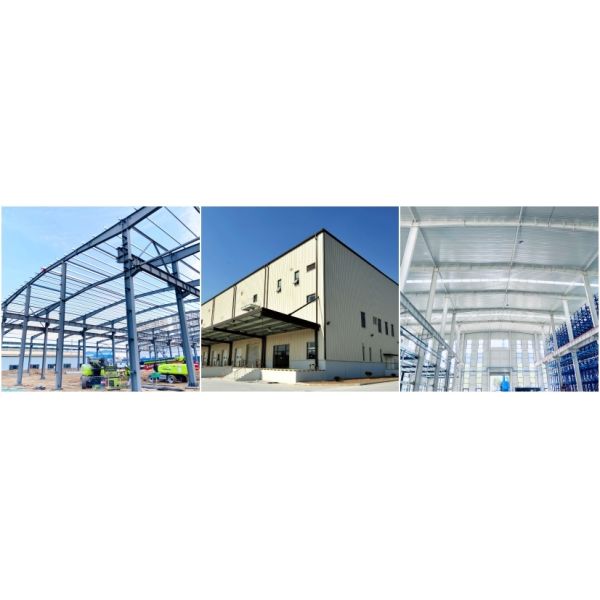 Contemporary On Site Prefab Steel Structure Workshop Warehouse Buildings