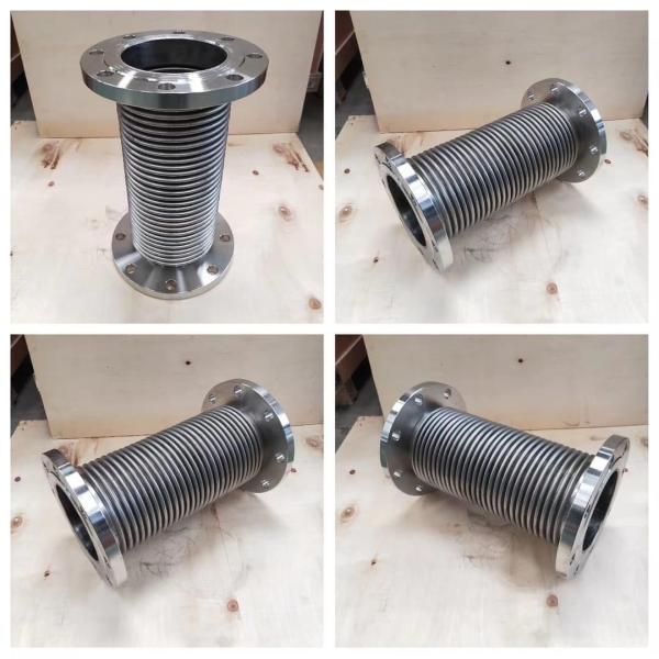 High Temperature 304 Stainless Steel Bellows Flanged Expansion Bellows Rubber Metal Expansion Joint