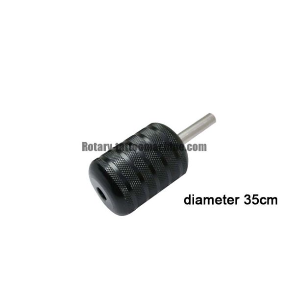 Black Aluminium Disposable Tattoo Grips 25mm / 30mm / 35mm Width Easy Installation