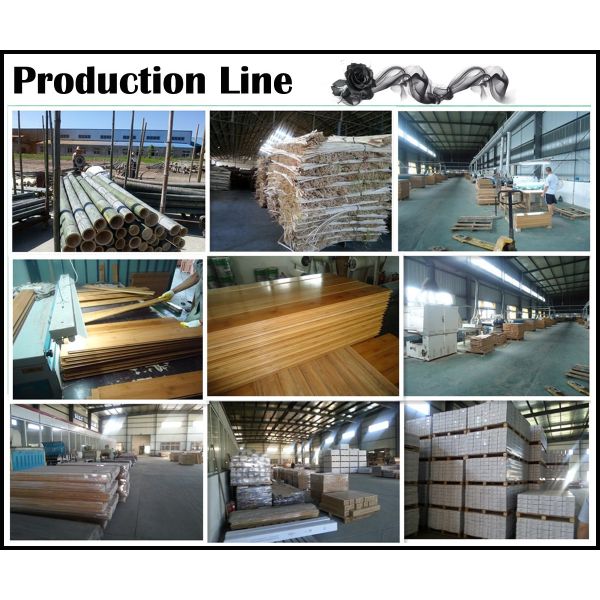 Экологически чистый и долговечный бамбуковый пол с сертификацией SGS