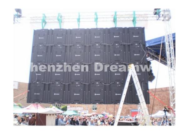 P8 EPISTAR LED Video Screen Rental 256 x 128 mm LED Module