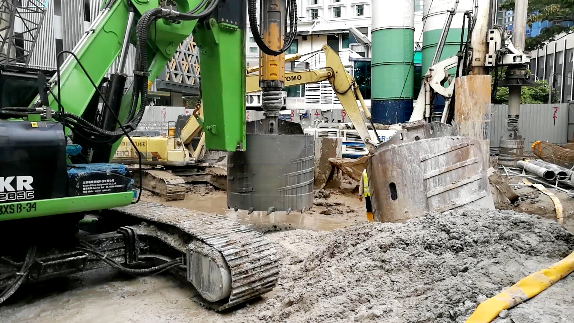 Диаметр KR285C 2500 Mm глубины вращающий момент 85 m роторный максимальный 285 KN.M