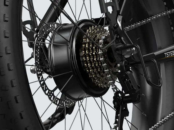 TST 26INCH Electric Bike Alloy 750W 48V 15Ah Toothed Brushless Motor Mountain Road Sport E Bike for Adult