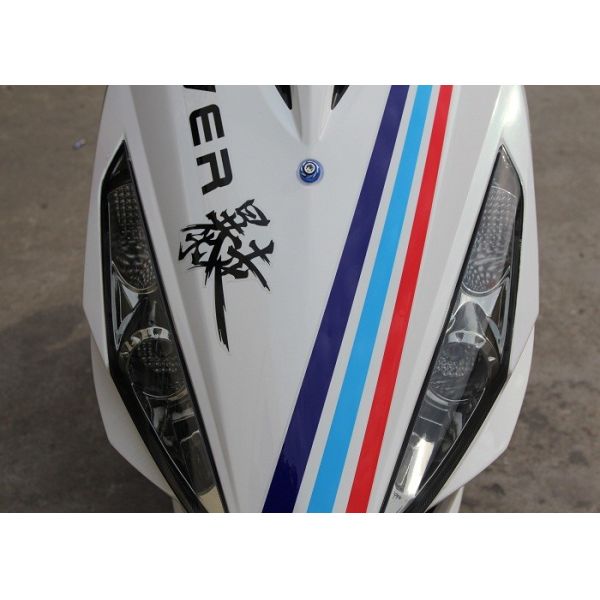gas motor scooter 50cc 125cc 150cc GY6 engine front disc rear drum alloy wheel white plastic body