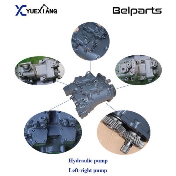 K3V112DT-1AWR-9N1A-6 43296011 Kawasaki Excavator Hydraulic Pump K3V112 DH220-5/7