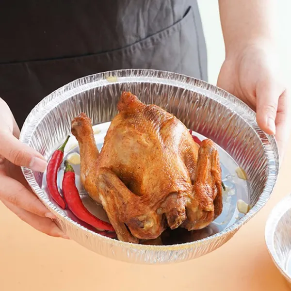 10Pcs Non-stick Baking Tools Air Fryer Disposable Paper Microwave Tin Steamer Mats