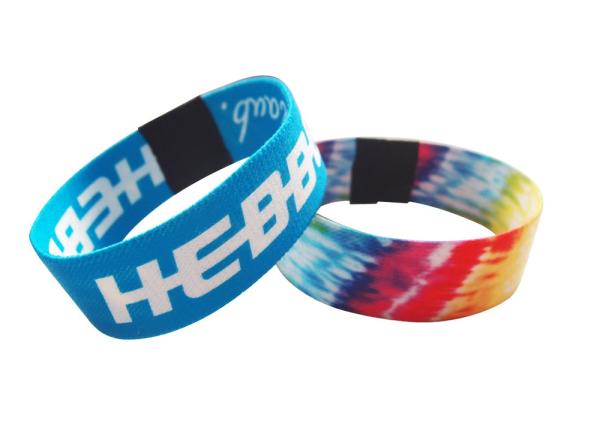 NDEF N-TAG 213 Pulseira RFID elástica Personalizada 13.56Mhz NFC Tap